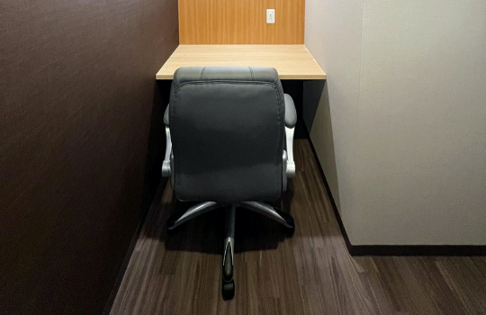 集中できる鍵付き個室