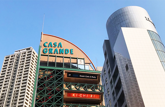 各線三宮駅から徒歩3分抜群のロケーション